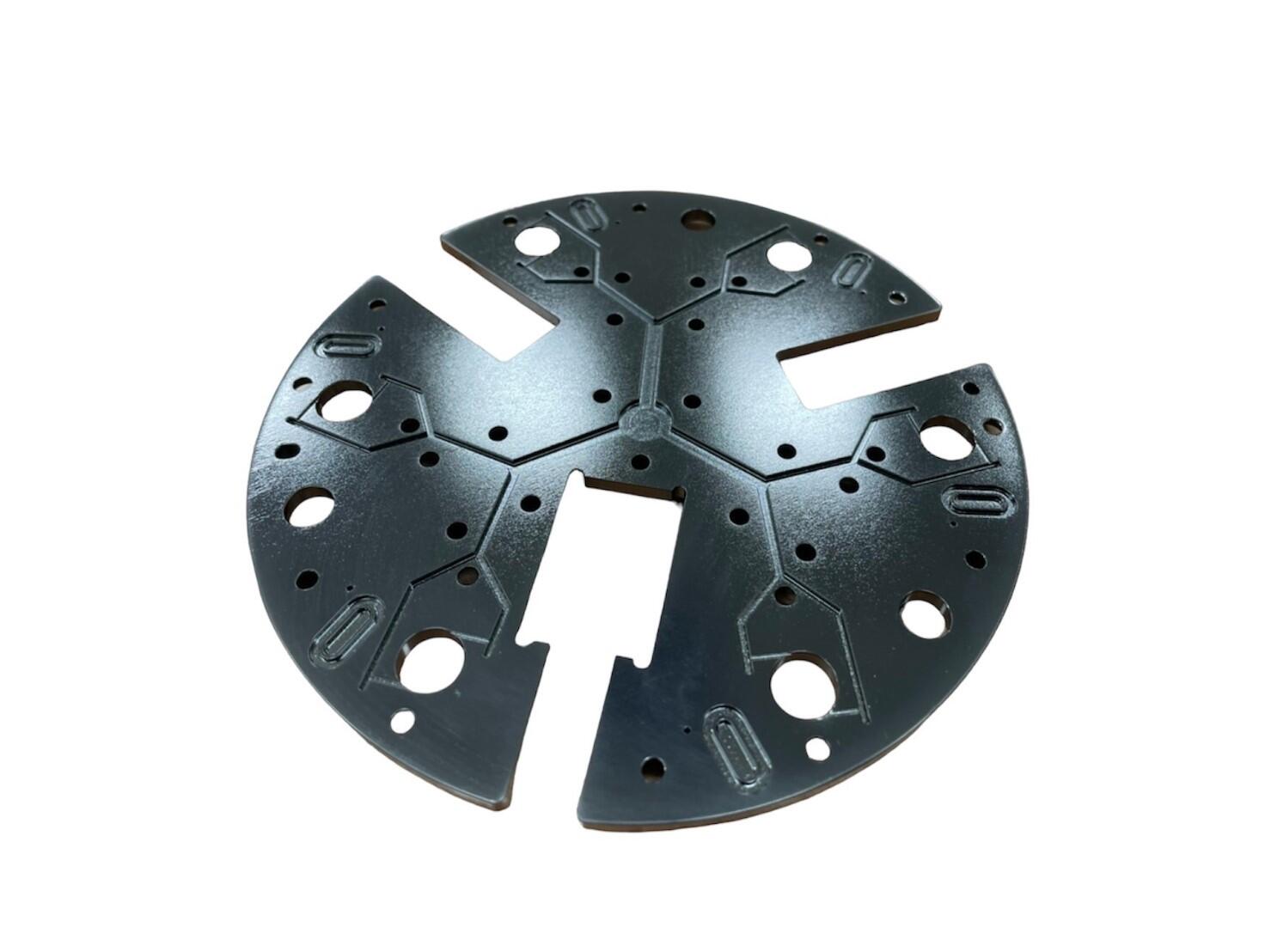 ESD-DLC膜結構展示，展現非晶結構與均勻的靜電消散特性。